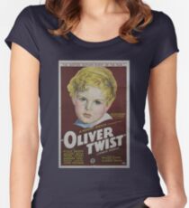 classic movie : Oliver Twist Women's Fitted Scoop T-Shirt