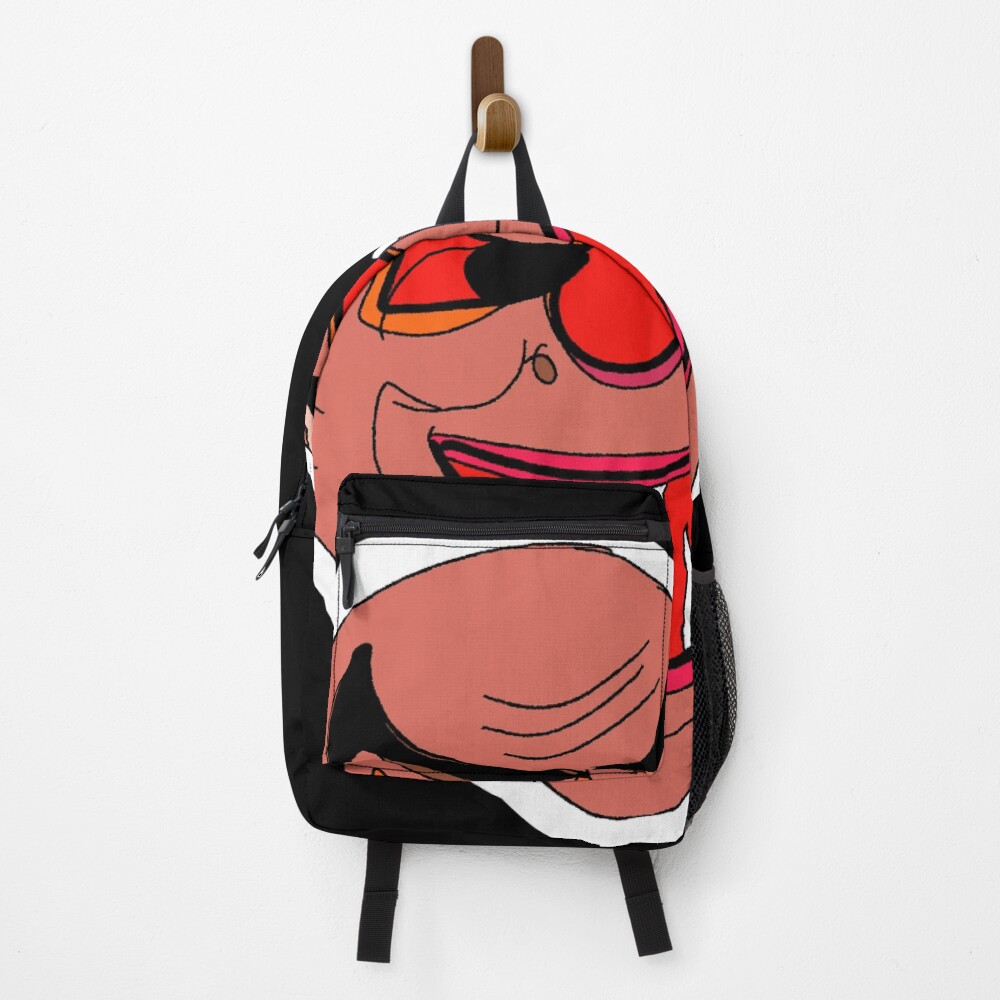 monster face backpack