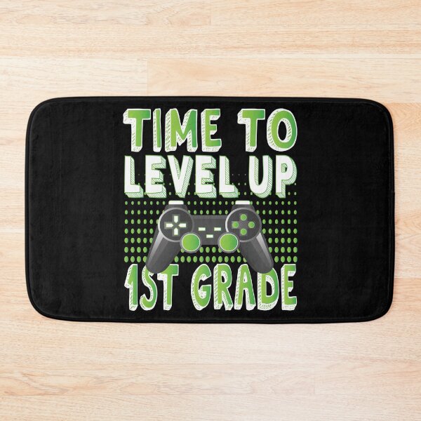 Item preview, Time To Level Up 1st Grade Kids Video Game Theme Party product designed and sold by Grabitees.