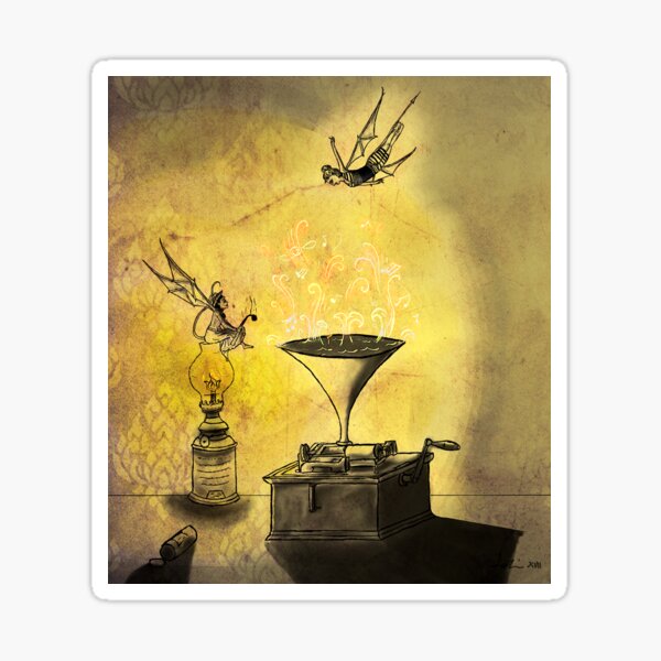 Item preview, The Phonograph : Dive into music designed and sold by Loki Propagandart.