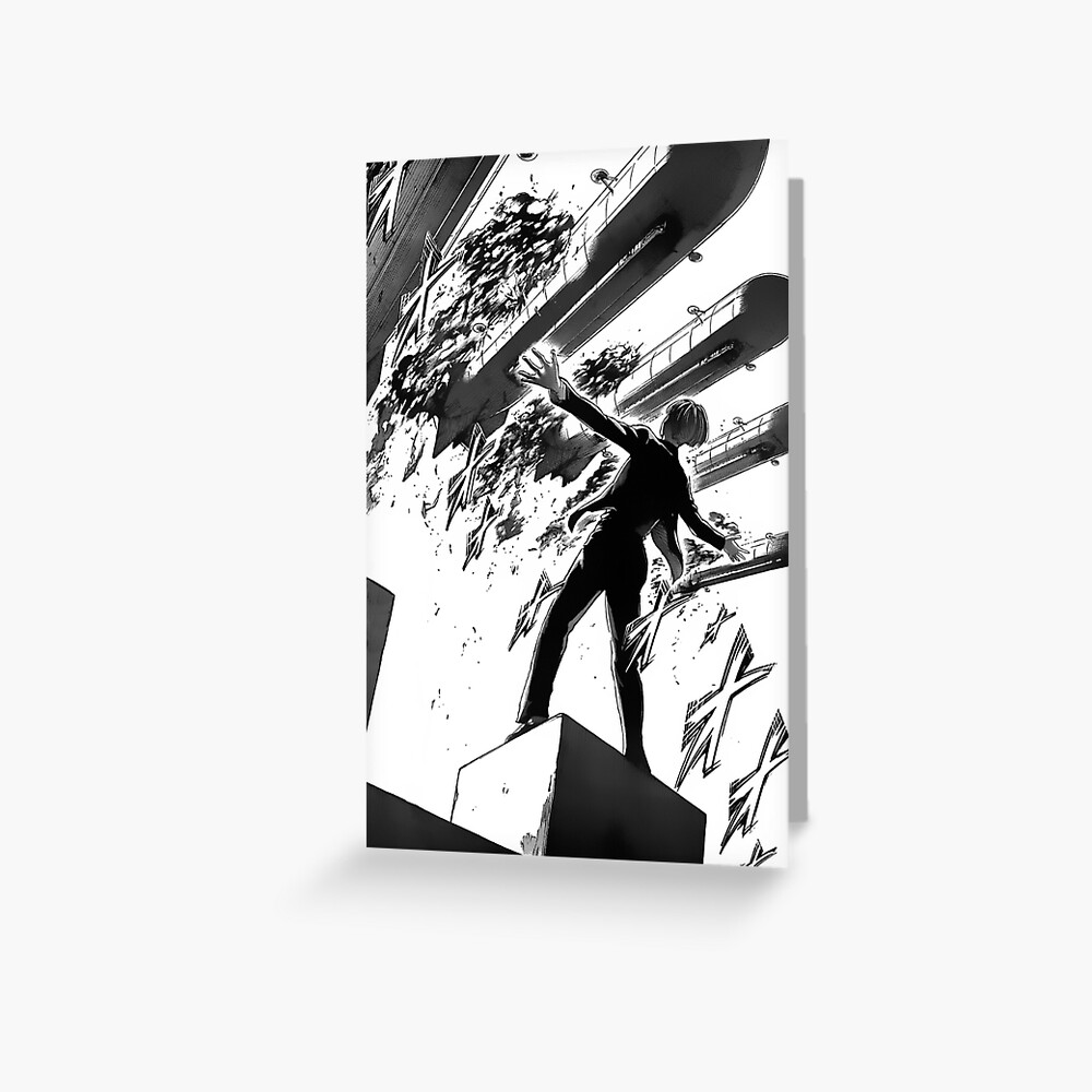 Yelena Attack On Titan Anime Manga Panel Greeting Card For Sale By Charliegrapics Redbubble