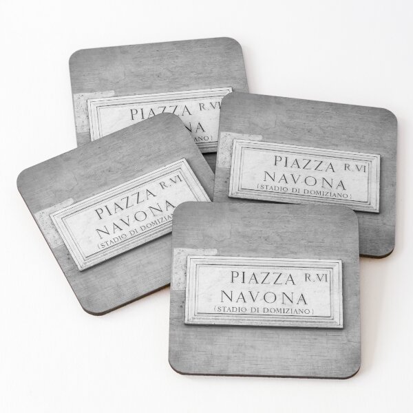 Item preview, Piazza Navona (Navona's Square) in Rome, Italy, street name sign designed and sold by Paolo Modena Photography    -   Fine Italian Art.