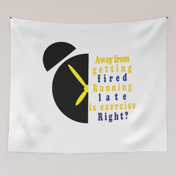 Item preview, Running Late Is Exercise Right designed and sold by Dont-Complicate.