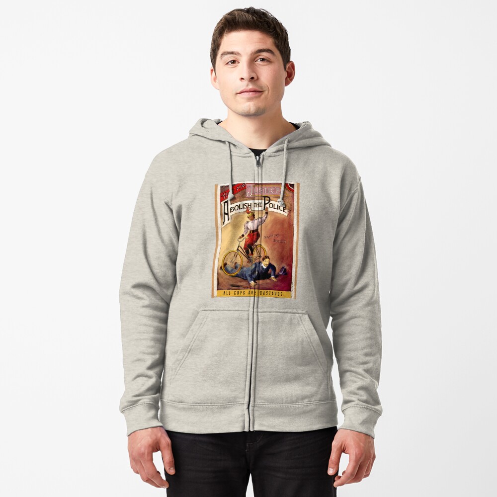 Aperçu de l'œuvre Veste zippée à capuche créée et vendue par EchoppeDeLoki.