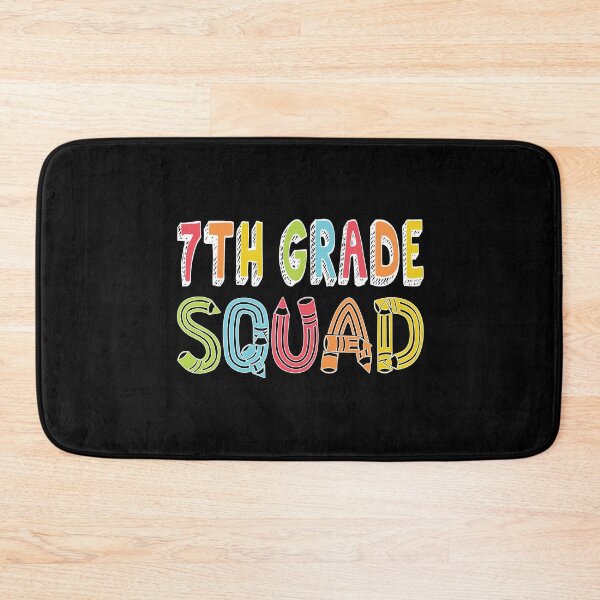 Item preview, 7th Grade Squad Back To School Seventh Grade Team Party print designed and sold by Grabitees.