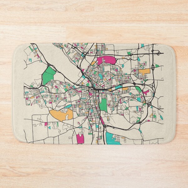 Item preview, Syracuse, New York Street Map designed and sold by A Deniz Akerman.
