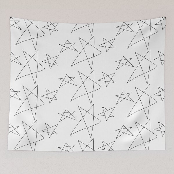Item preview, 3 stars white background color designed and sold by Ray Loka.
