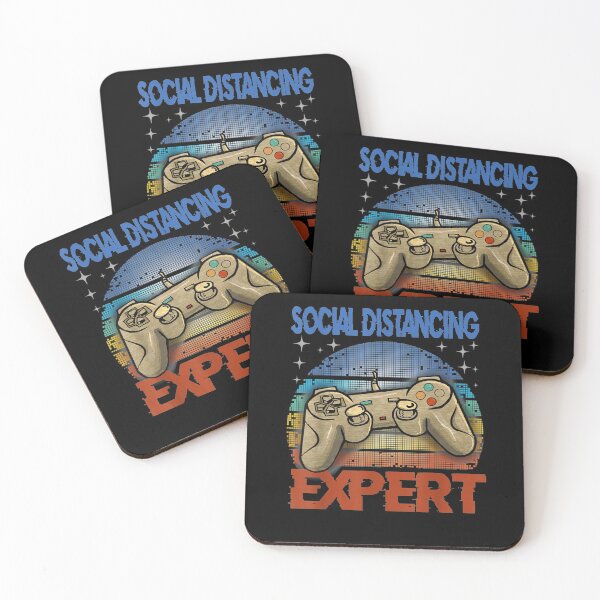 Item preview, Social Distancing Expert Gaming Video Gamer Boys Men Gift T-Shirt designed and sold by Trendy Shirt.
