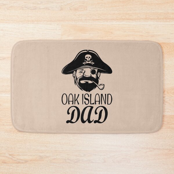 Item preview, Funny Oak Island Dad Treasure Hunter Pirate Skull Bones Nova Scotia designed and sold by TopTeeShop.