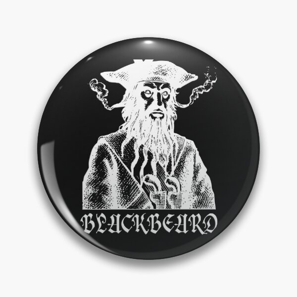 Item preview, Pirates! - Blackbeard White designed and sold by Dane Kelly.