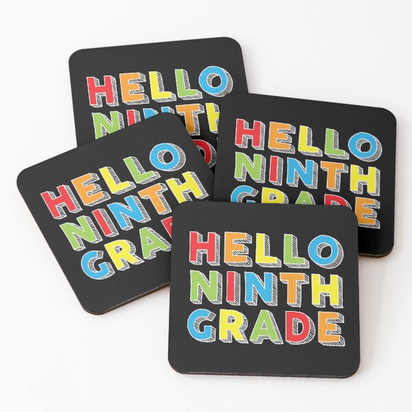 Item preview, Hello Ninth Grade Kids Back To School 9th Grade Team Party print designed and sold by Grabitees.