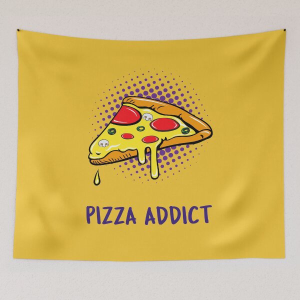 Item preview, Pizza Day - Pizza Slice Dripping designed and sold by ManiaTeec.