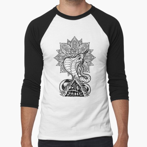 FMT Family Snake & Mandala Baseball ¾ Sleeve T-Shirt