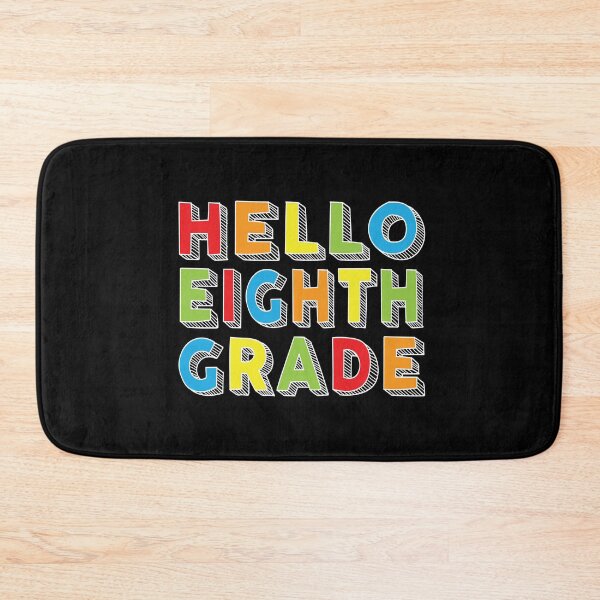 Item preview, Hello Eighth Grade Kids Back To School 8th Grade Team Party print designed and sold by Grabitees.