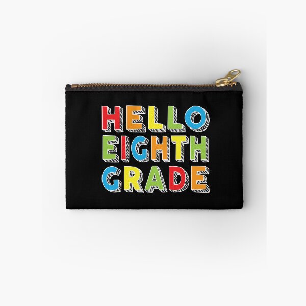 Item preview, Hello Eighth Grade Kids Back To School 8th Grade Team Party print designed and sold by Grabitees.