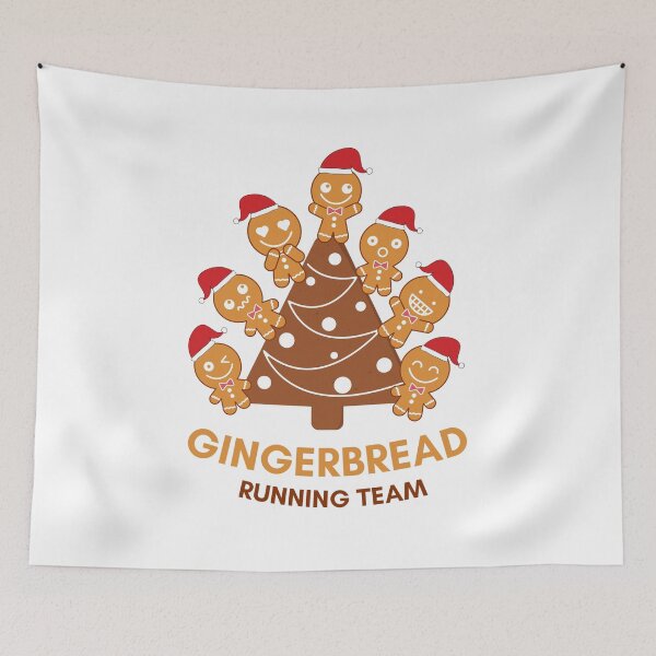 Item preview, gingerbread running team designed and sold by i-longmanshop.