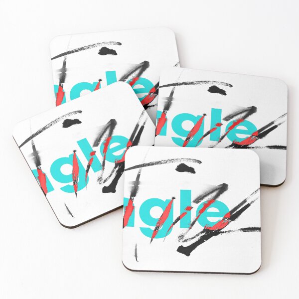 Item preview, Bright coloured typography and marker digital design designed and sold by ZebEddy.