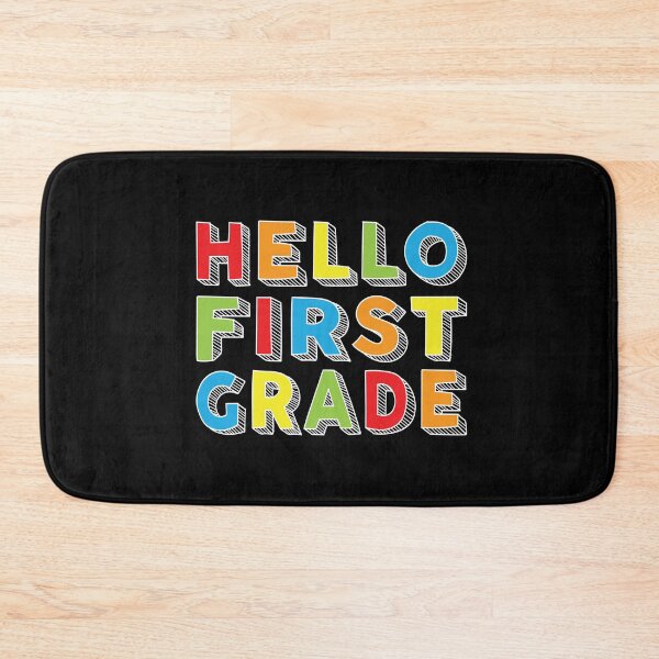 Item preview, Hello First Grade Kids Back To School 1st Grade Team Party design designed and sold by Grabitees.