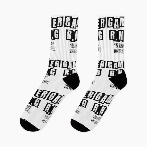 Item preview, Gamer RNG 1% luck 99% skill - White designed and sold by BusyMonkeys.