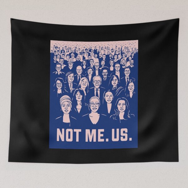 Item preview,  Not me Us Squad aoc see through Classic T-Shirt designed and sold by Pitchou07.