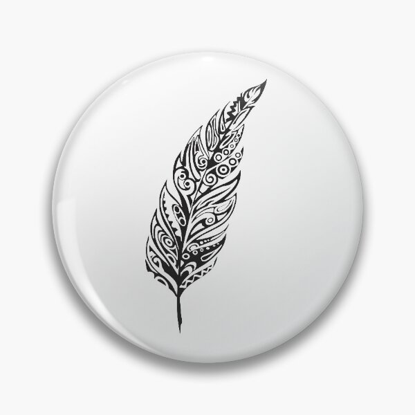 Item preview, My Black and white feather art design. designed and sold by Raviyaa.