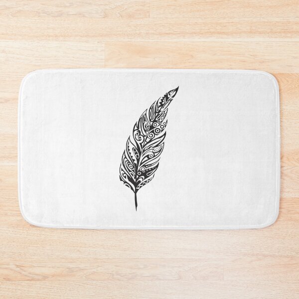 Item preview, My Black and white feather art design. designed and sold by Raviyaa.