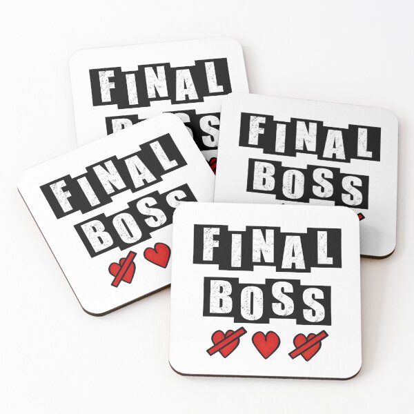 Item preview, Final Boss 1 life left - White designed and sold by BusyMonkeys.