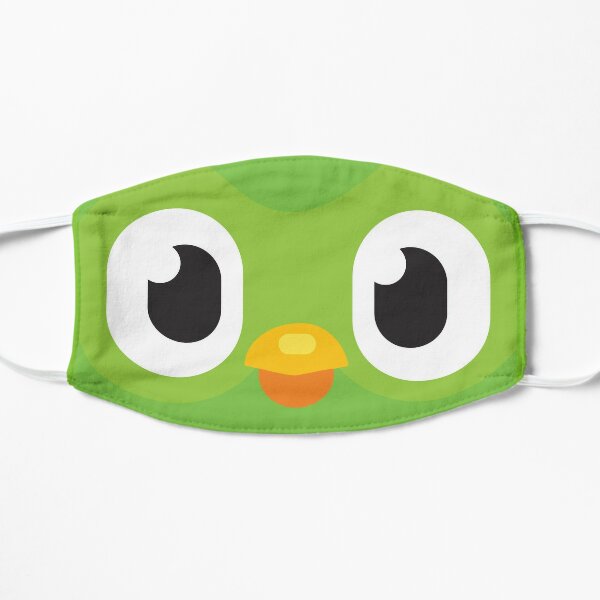 Duolingo  Flat Mask