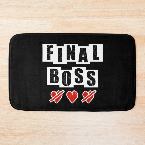 Item preview, Final Boss 1 life left - Black designed and sold by BusyMonkeys.