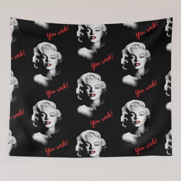 Item preview,  Funny "You rock!" Marilyn Monroe designed and sold by AndreyPan.