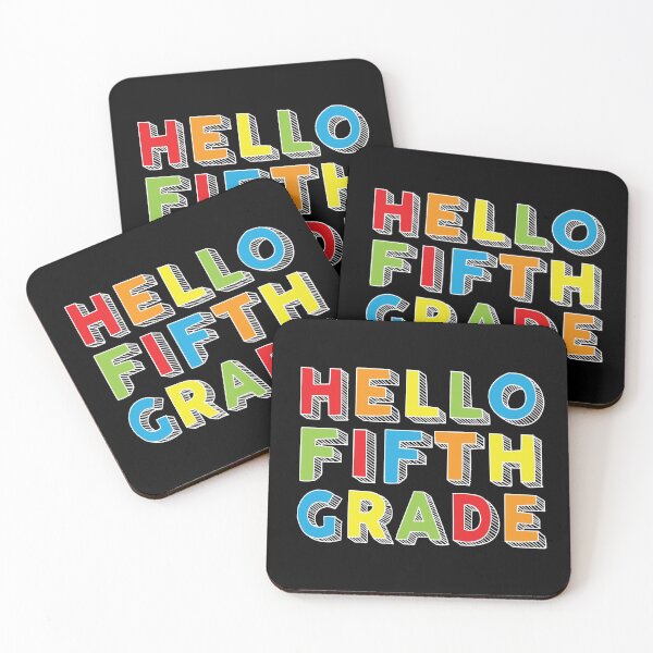 Item preview, Hello Fifth Grade Kids Back To School 5th Grade Team Party product designed and sold by Grabitees.
