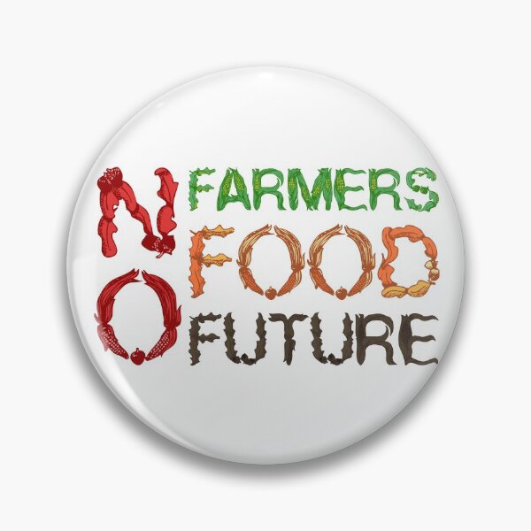 Item preview, No Farmers No Food No Future in Corn and Leaves designed and sold by onepiconetreat.
