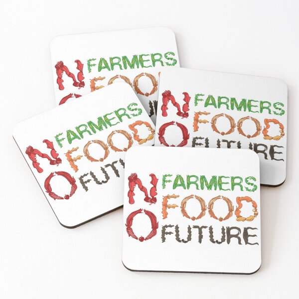 Item preview, No Farmers No Food No Future in Corn and Leaves designed and sold by onepiconetreat.