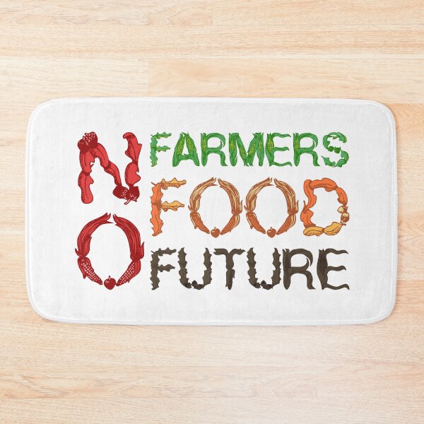 Item preview, No Farmers No Food No Future in Corn and Leaves designed and sold by onepiconetreat.