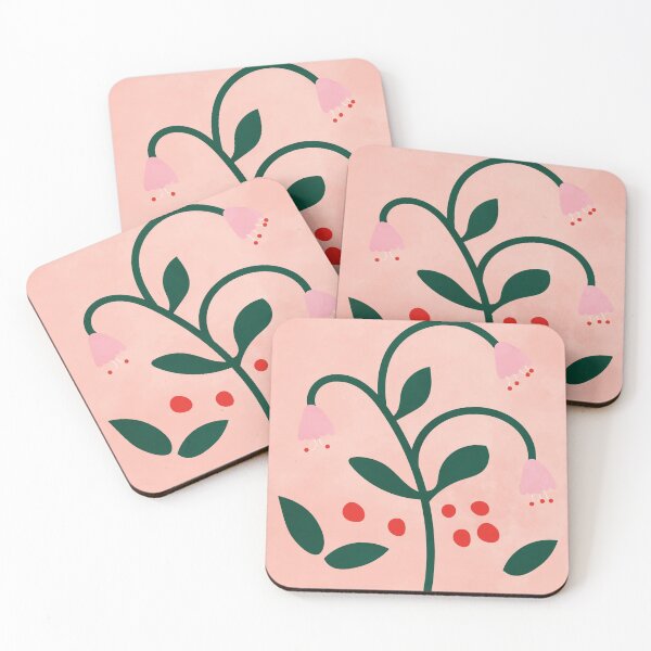 Artikelvorschau, Ästhetischer rosa Blumendruck, botanisch modern, minimalistisch entworfen und verkauft von technicolorable_art.