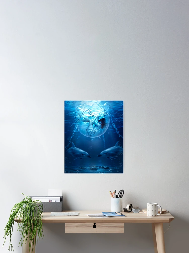 Thumbnail 2 of 3, Poster, falling In designed and sold by Cliff Vestergaard.