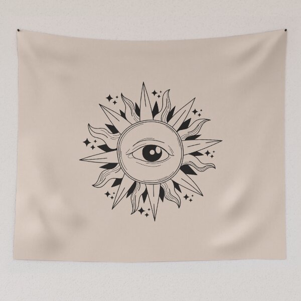 Item preview, Mystical Sun with an Eye - Watching Sun designed and sold by ArtStore20.