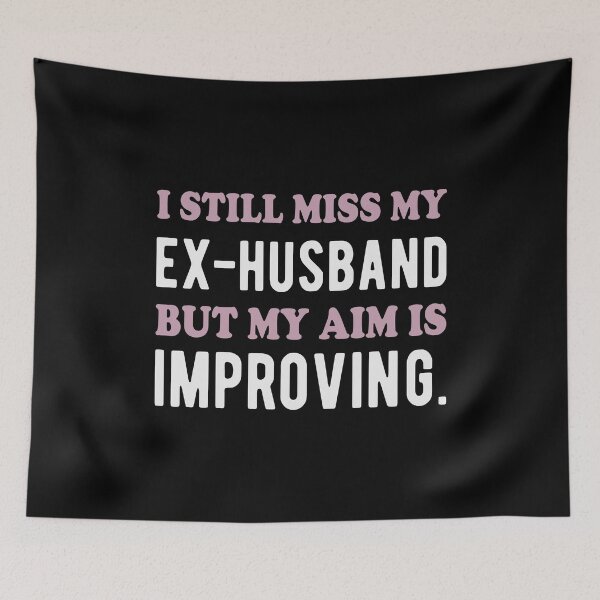 Item preview, Ex Husband Christmas Ideas - Funny Sarcastic Insulting Quotes designed and sold by Scratches Tees.