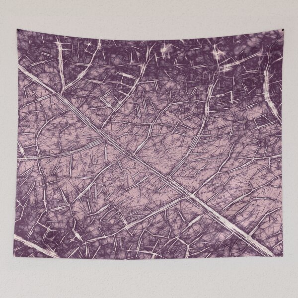 Item preview, Luxurious plant structure - purple designed and sold by SulkaCreative.