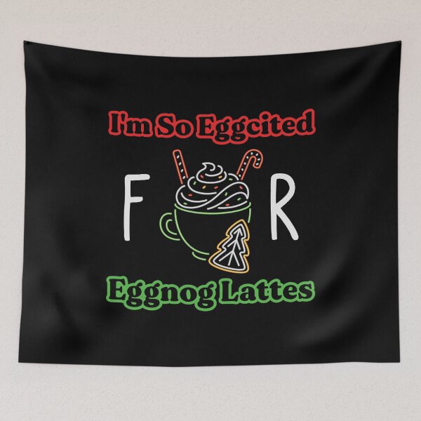 Item preview, Eggnog Lover - Christmas Lattes Funny Holiday Xmas Pun designed and sold by Scratches Tees.