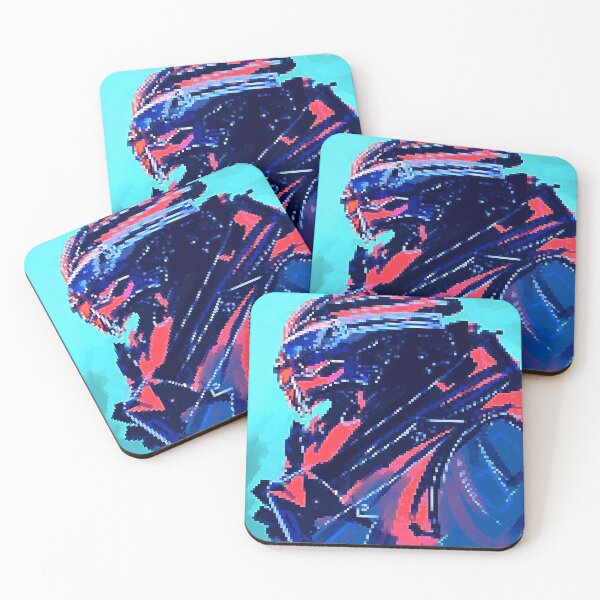 Item preview, Garrus Vakarian - Hunter in the Stars - Retro Pixel Art designed and sold by boostee.