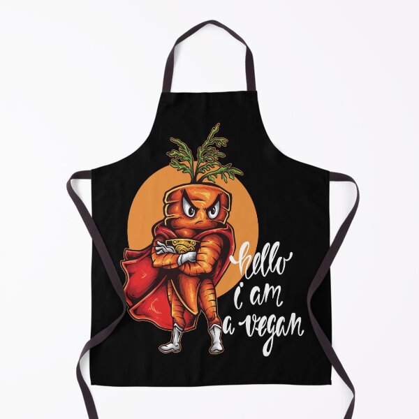 Item preview, Hello I Am A Vegan Superhero Carrot Foodie Vegetable designed and sold by ProjectX23.