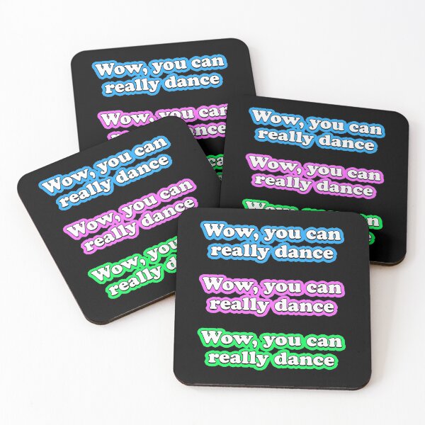 Item preview, Wow, You Can Really Dance – Groovy Dancing Compliment Text designed and sold by The Green Corner.