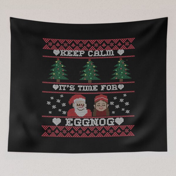 Item preview, Eggnog Lover - Ugly Christmas Sweater Funny Xmas Holiday Latte Pun designed and sold by Scratches Tees.