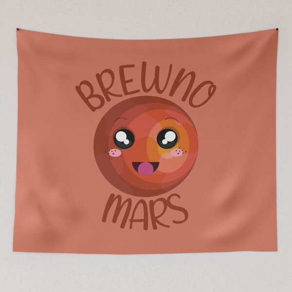 Item preview, Brewno Mars Kawaii Mars designed and sold by KawaiiPark.