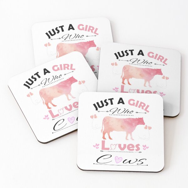 Item preview, Just A Girl Who Loves Cows designed and sold by PRINTED ..