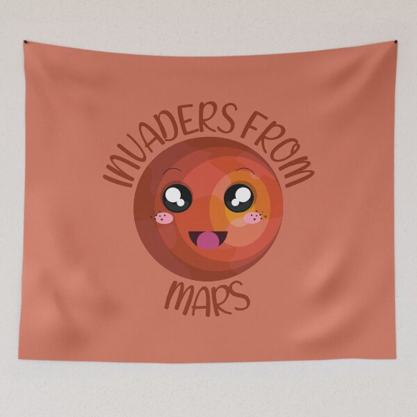 Item preview, Invaders from Mars Kawaii Mars designed and sold by KawaiiPark.