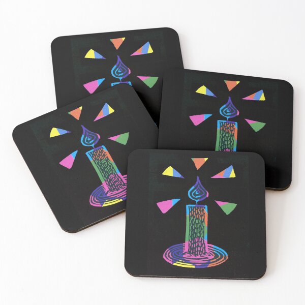 Item preview, Neon Candlelight  designed and sold by Hazel Meades.