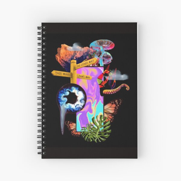 distorted reality Spiral Notebook