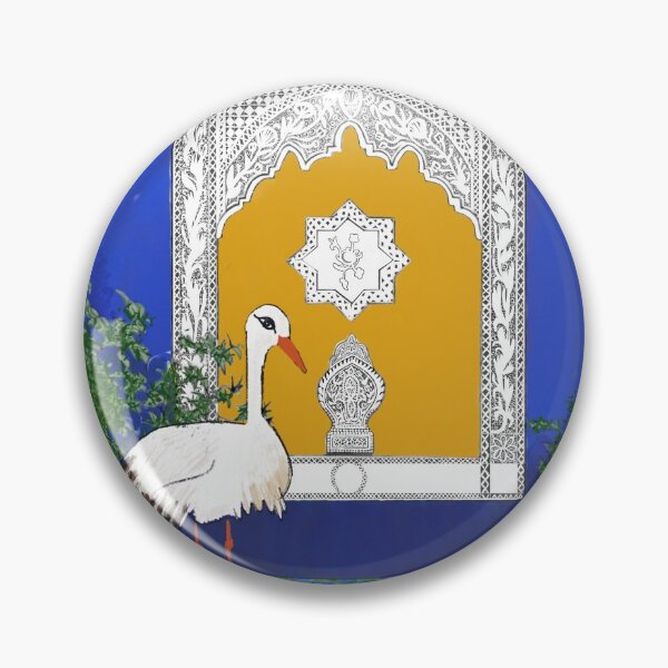 Item preview, Stork in Majorelle Garden, Marrakech  designed and sold by RabbitGuides.